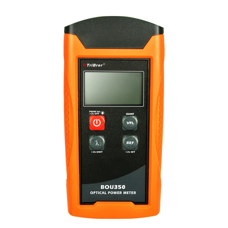 Tribrer BOU350C-V10 -50dBm~+26dBm Fiber Optic Tool Optical Power Meter with 10mw Visual Fault Locator
Tribrer BOU350C-V10 -50dBm~+26dBm Fiber Optic Tool Optical Power Meter with 10mw Visual Fault Locator