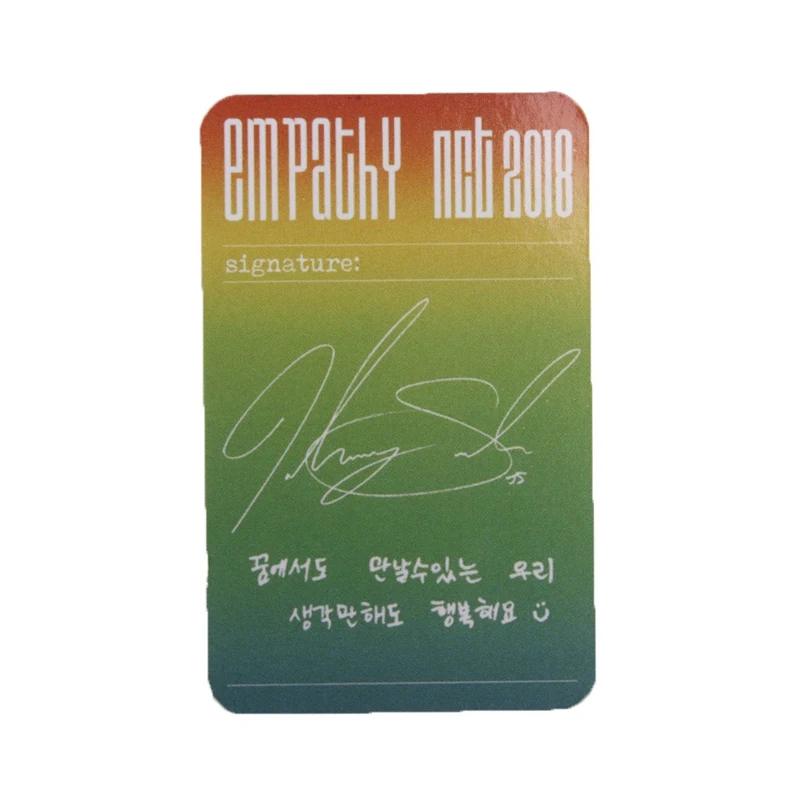 NCT Photo Cards (Official) NCT Photo Cards (Official)