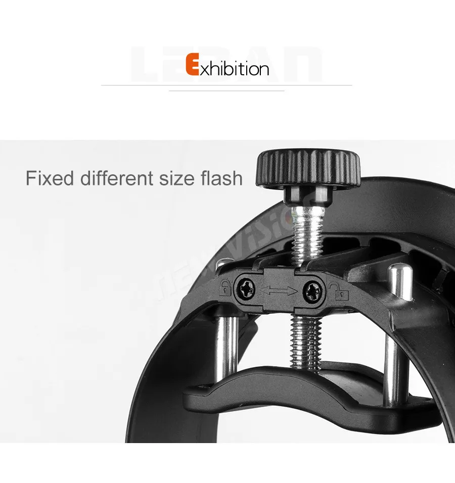 PRO Godox S-Type Bracket Bowens S Mount Holder for Speedlite Flash Snoot Softbox Beauty Dish Honeycomb