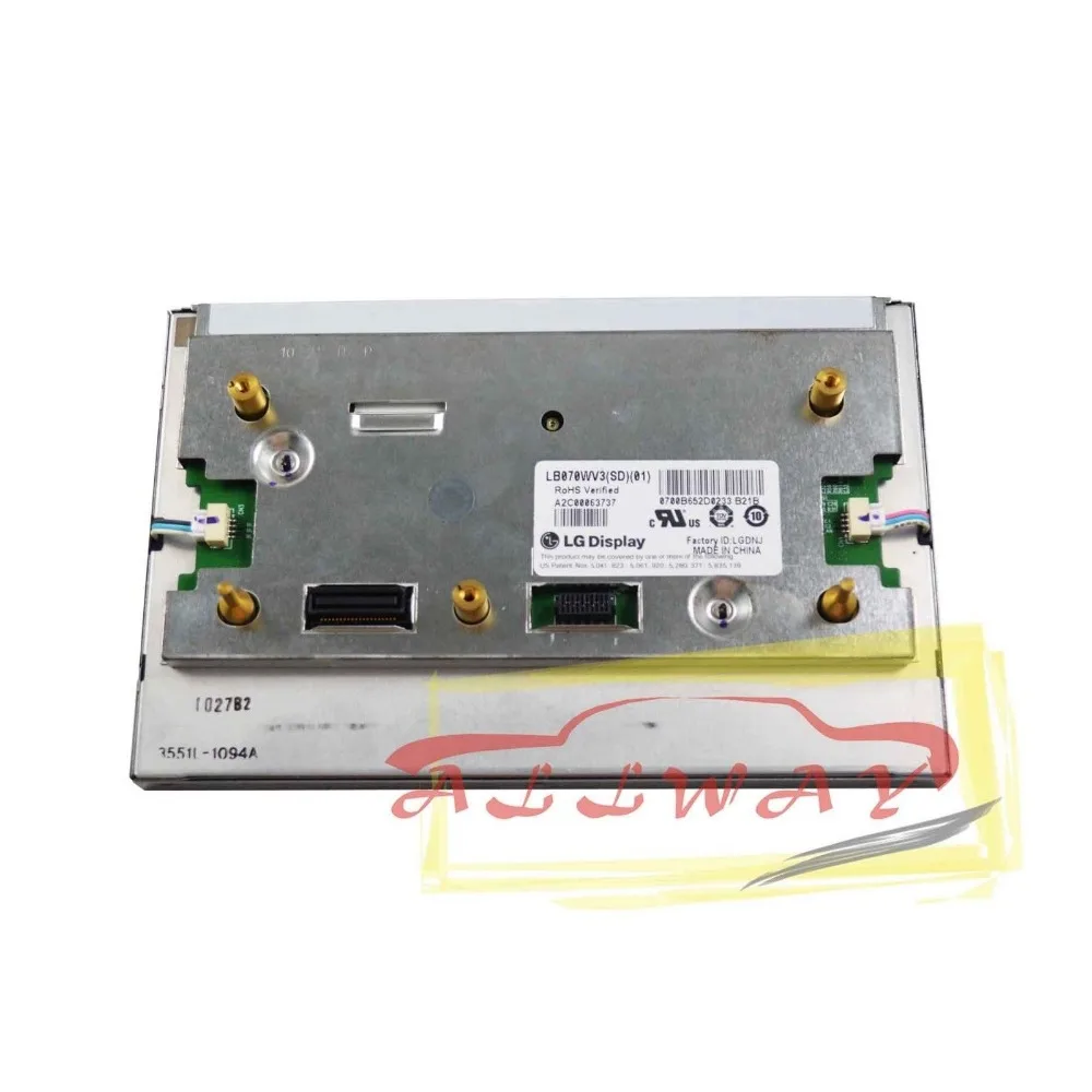 Display FOR Mercedes Benz COMAND-APS NTG4.5 W204 W212 W166 W176 W246 W172 LB070WV3
Display FOR Mercedes Benz COMAND-APS NTG4.5 W204 W212 W166 W176 W246 W172 LB070WV3