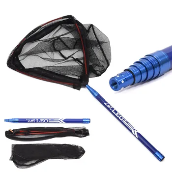 Portable Folding Fishing Dip Net Carbon Fiber Nylon Mesh Portable Fish Catching Nets Split Fishing Gear Hand Fishing Net
Portable Folding Fishing Dip Net Carbon Fiber Nylon Mesh Portable Fish Catching Nets Split Fishing Gear Hand Fishing Net