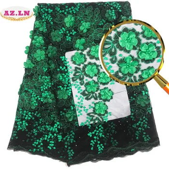 African lace fabric 2019 high quality Swiss tulle lace embroidered fabric with 3d flower French lace fabric clove green AMZ
African lace fabric 2019 high quality Swiss tulle lace embroidered fabric with 3d flower French lace fabric clove green AMZ