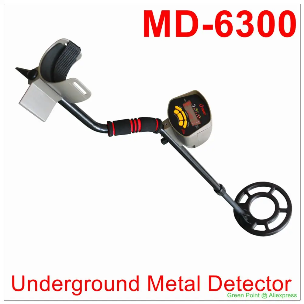 

MD-6300 Underground Metal Detector K5 Gold Digger Treasure Hunter Sensitive High-Accuracy Gold Finder with LCD Display