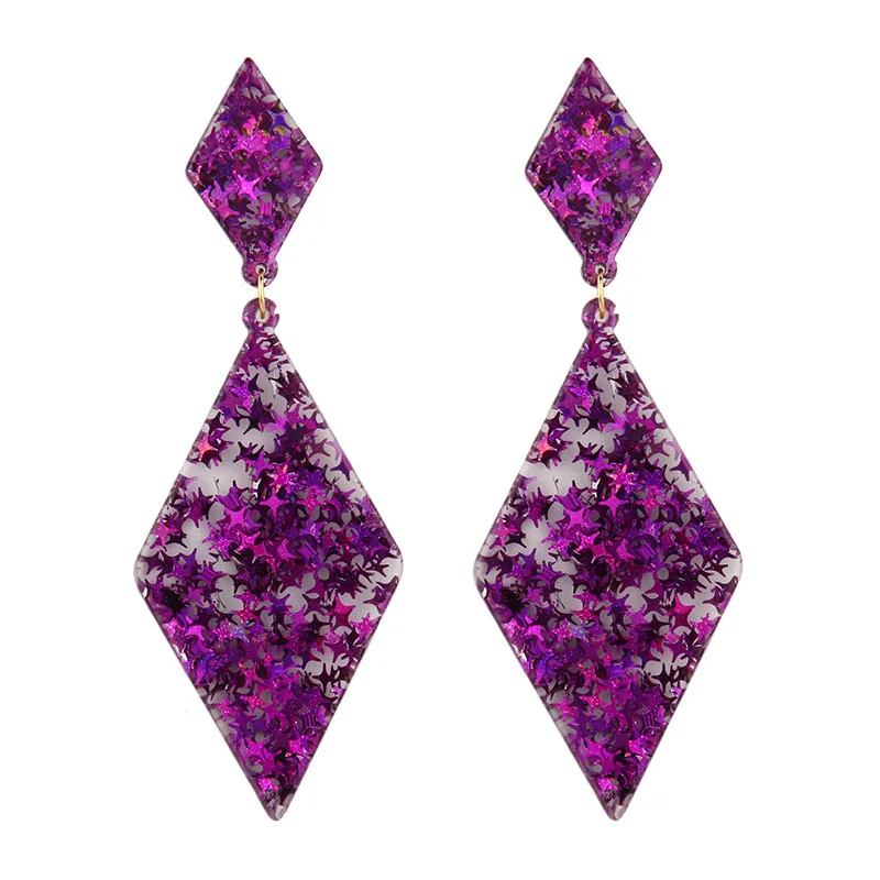 New Bohemian Statement Acrylic Acetic Acid Earrings 2019 Geometric Square Sequin Drop Dangle Earrings for Women Party Jewelry
New Bohemian Statement Acrylic Acetic Acid Earrings 2019 Geometric Square Sequin Drop Dangle Earrings for Women Party Jewelry