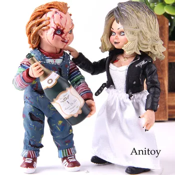 NECA Horrorible Movie Action Figure Bride Of Chucky Ultimate Chucky & Tiffany PVC Collection Model Toy Chucky Gets Lucky
NECA Horrorible Movie Action Figure Bride Of Chucky Ultimate Chucky & Tiffany PVC Collection Model Toy Chucky Gets Lucky