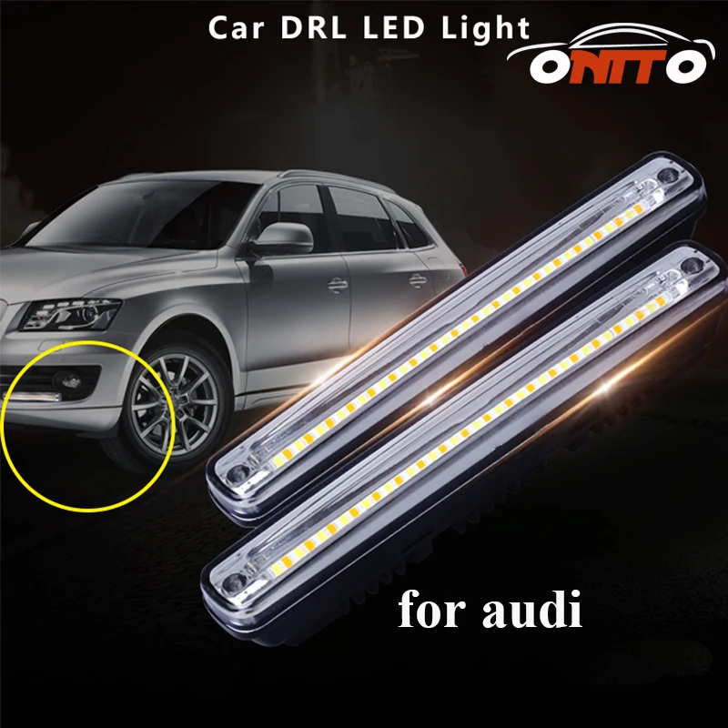 2pcs Car LED SMD DRL Turning Signal Light Yellow + White bi-color Lamp FOR A1 A2 A3 A4 A5 A6 A7 A8 Q1 Q3 Q5 Q7 TT R8 S RS
2pcs Car LED SMD DRL Turning Signal Light Yellow + White bi-color Lamp FOR A1 A2 A3 A4 A5 A6 A7 A8 Q1 Q3 Q5 Q7 TT R8 S RS