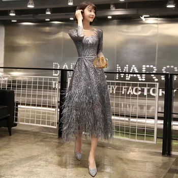 Dress evening dress 2019 new banquet long section ladies party noble elegant thin dance party annual long sleeve spring
Dress evening dress 2019 new banquet long section ladies party noble elegant thin dance party annual long sleeve spring