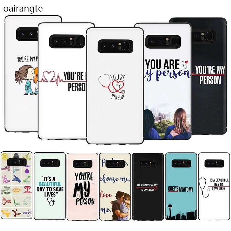 Greys Anatomy You're My Person Soft TPU Phone Cover Case For Samsung Galaxy A3 A5 A6 7 8 9 2018 A10S 20S 30S 40S 50S 60 70 J6
Greys Anatomy You're My Person Soft TPU Phone Cover Case For Samsung Galaxy A3 A5 A6 7 8 9 2018 A10S 20S 30S 40S 50S 60 70 J6