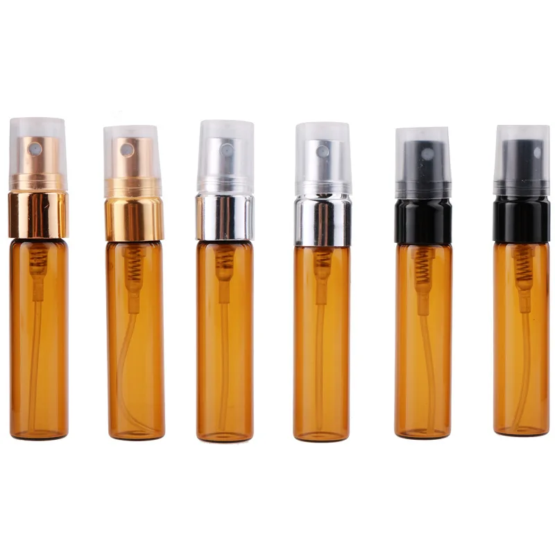50 pcs Perfume Refillable Bottle Aluminum Nozzle Glass Dark Brown Small Cosmetic Spray Toner Vial Empty Press Pump Bottle 5 ML
50 pcs Perfume Refillable Bottle Aluminum Nozzle Glass Dark Brown Small Cosmetic Spray Toner Vial Empty Press Pump Bottle 5 ML