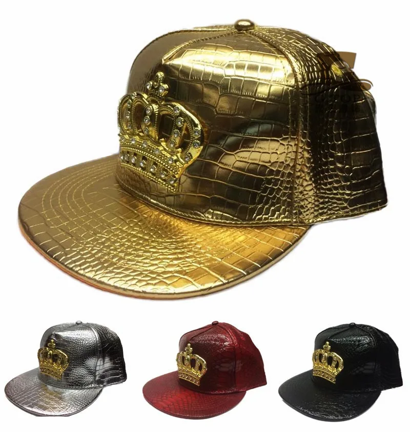 2016 Fashion Leather Autumn Brand Metal Crowne Europe Baseball Cap Hat For Men Women Casual Hip Hop Snapback Caps Sun Hats
2016 Fashion Leather Autumn Brand Metal Crowne Europe Baseball Cap Hat For Men Women Casual Hip Hop Snapback Caps Sun Hats