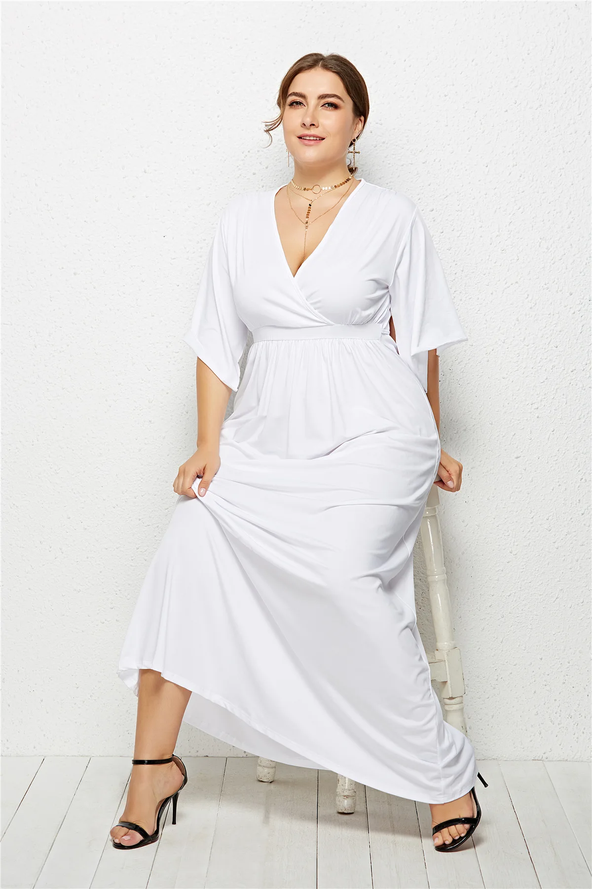 Sexy Dress Plus Size Maxi Dress White Women Summer Long Dresses Robe Longue Femme Xxxl Party Zomer Jurk Vestidos Mujer 2019
Sexy Dress Plus Size Maxi Dress White Women Summer Long Dresses Robe Longue Femme Xxxl Party Zomer Jurk Vestidos Mujer 2019