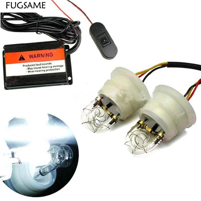 FUGSAME Car spiral tube flash lamp high power fog lamp u flash lamp Multi-Function Adjustable Warning Strobe Light white
FUGSAME Car spiral tube flash lamp high power fog lamp u flash lamp Multi-Function Adjustable Warning Strobe Light white