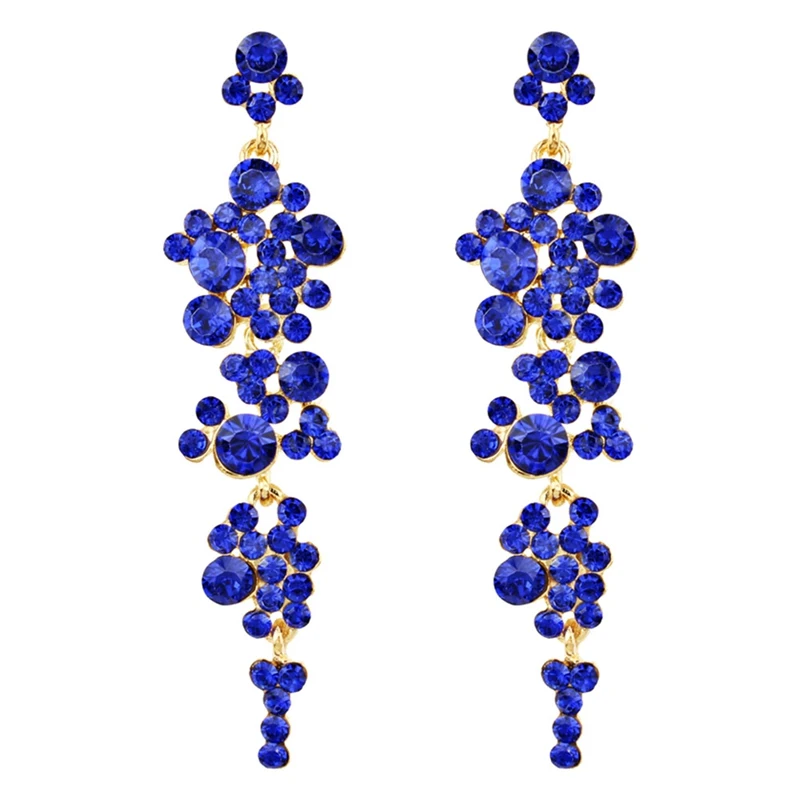 1Pair Hot Fashion Crystal Rhinestone Bridal Earring Bling Long Drop Crystal Bridal Women Earring Wedding Jewelry
1Pair Hot Fashion Crystal Rhinestone Bridal Earring Bling Long Drop Crystal Bridal Women Earring Wedding Jewelry