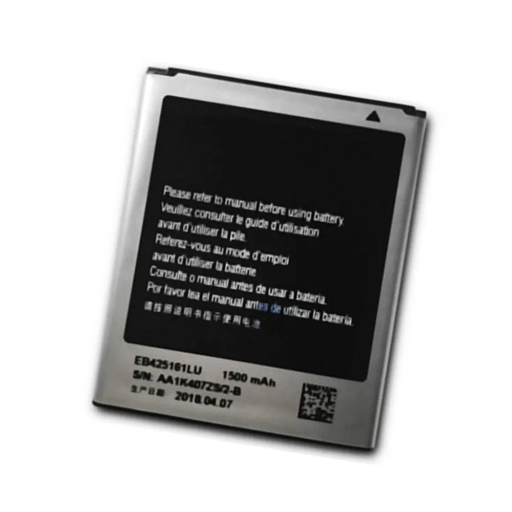 High quality Replacement Battery EB425161LU For Samsung GT-S7562L S7560 S7566 S7568 S7572 S7580 i8190 I739 i759 I669 I8160 S7582
High quality Replacement Battery EB425161LU For Samsung GT-S7562L S7560 S7566 S7568 S7572 S7580 i8190 I739 i759 I669 I8160 S7582