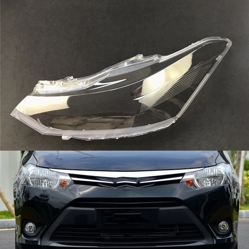 For Toyota Vios 2014 2015 Car Headlight Headlamp Clear Lens Auto Shell Cover
For Toyota Vios 2014 2015 Car Headlight Headlamp Clear Lens Auto Shell Cover