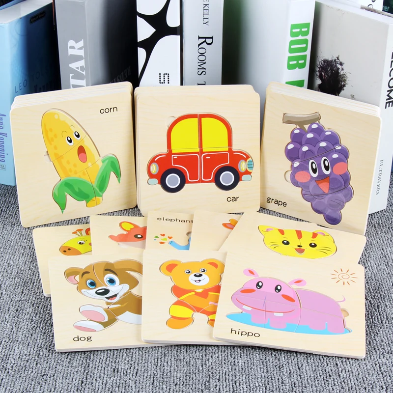 8Pcs Cartoon Wooden Animal and Transportation 3d Puzzle Jigsaw Wooden Toys For Intelligence Kids Baby Early Educational Toy
8Pcs Cartoon Wooden Animal and Transportation 3d Puzzle Jigsaw Wooden Toys For Intelligence Kids Baby Early Educational Toy