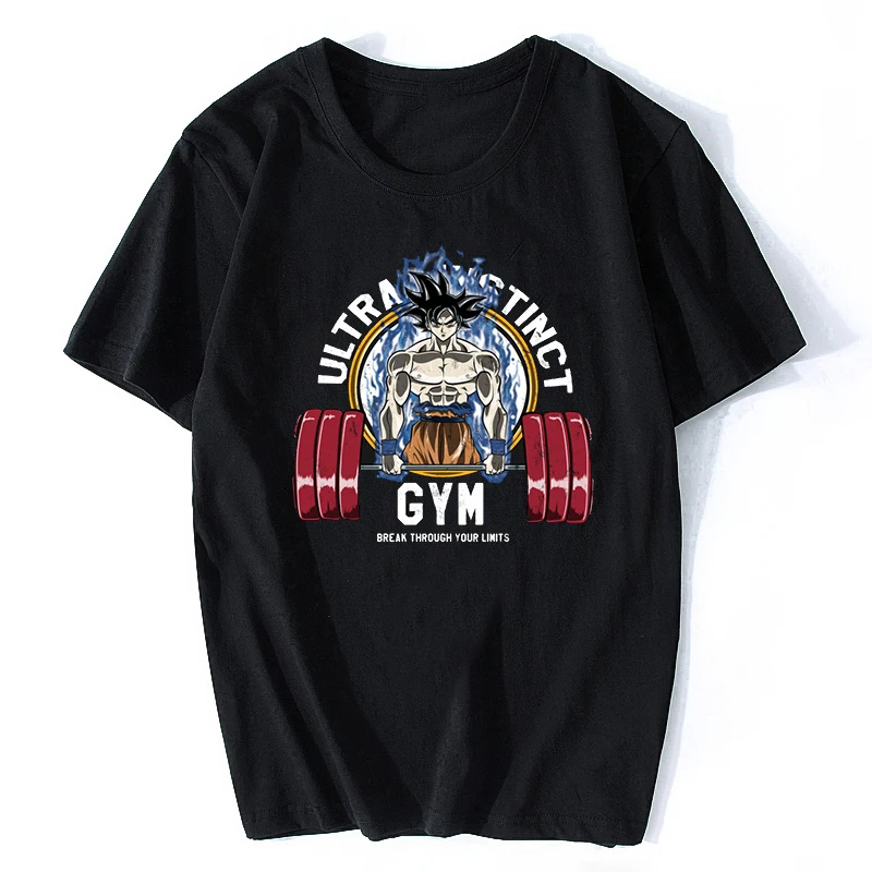 Japan Anime Dragon Ball Z Goku Gym Cool T Shirt Summer Men Short Sleeve Cotton Son Goku Black Shirt Anime Tee Shirt
Japan Anime Dragon Ball Z Goku Gym Cool T Shirt Summer Men Short Sleeve Cotton Son Goku Black Shirt Anime Tee Shirt