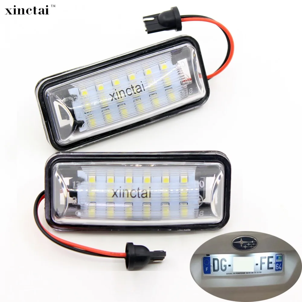 2PCS Canbus LED License Plate Light for Subaru Forester XV Impreza Legacy BRZ WRX / WRX STI Wagon Toyota 86 GT-86 FT-86 Scion
2PCS Canbus LED License Plate Light for Subaru Forester XV Impreza Legacy BRZ WRX / WRX STI Wagon Toyota 86 GT-86 FT-86 Scion