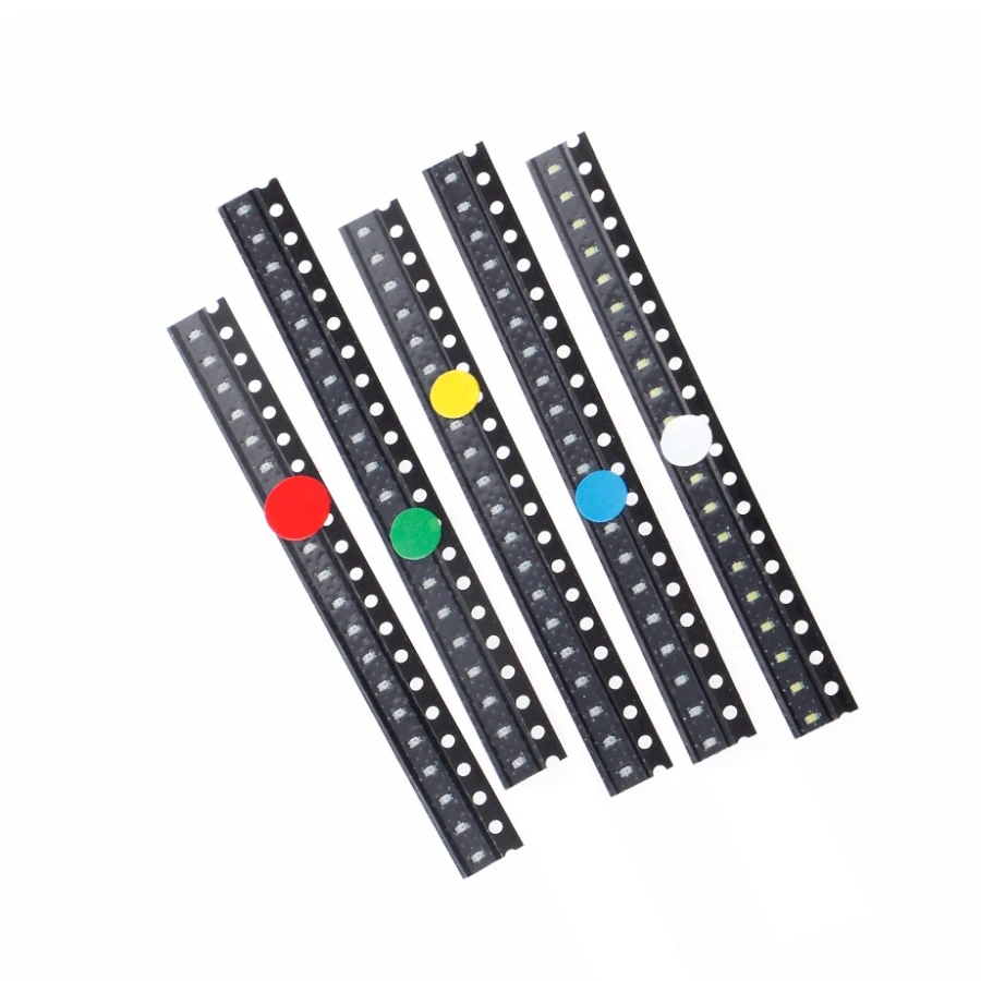SMD 0603 LED Light Assotment kit Red Green Blue Yellow White diode led diy Kit LED Lights set SMD 5 Colors x20 Pcs=100pcs
SMD 0603 LED Light Assotment kit Red Green Blue Yellow White diode led diy Kit LED Lights set SMD 5 Colors x20 Pcs=100pcs