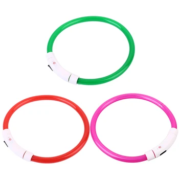 50CM 3-Color USB Charging LED Luminous Collar Luminous Dog Collars Pet Dog Puppy Glow Ring Neck Band Drop Shipping
50CM 3-Color USB Charging LED Luminous Collar Luminous Dog Collars Pet Dog Puppy Glow Ring Neck Band Drop Shipping