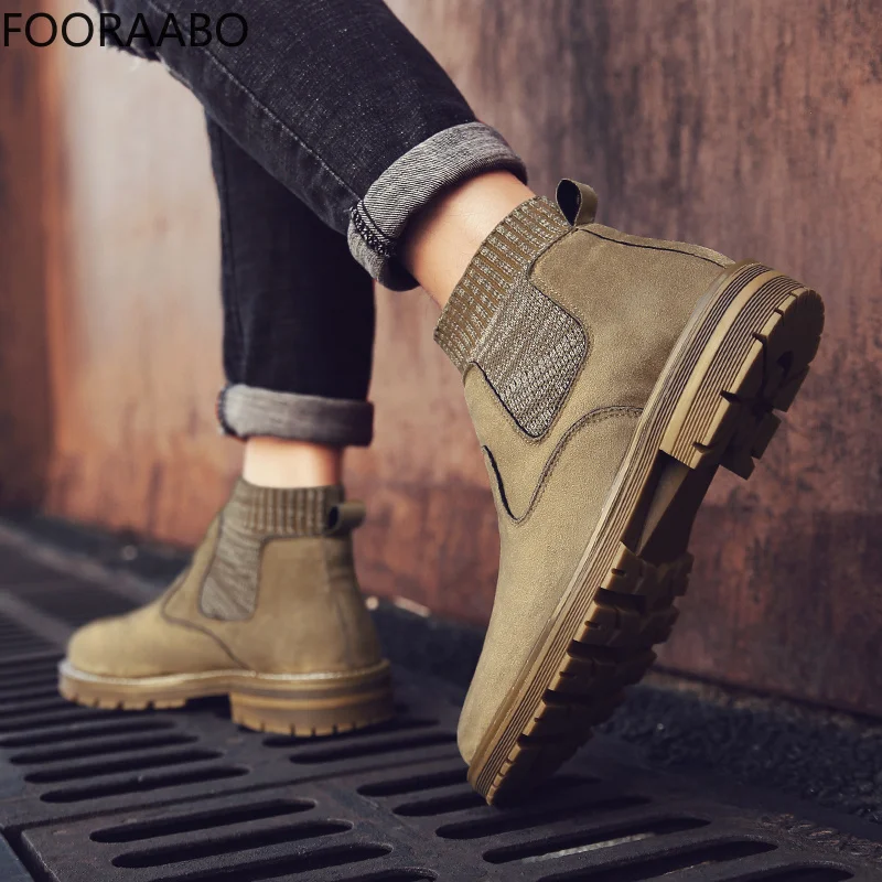 WDHKUN 2019 New Men Boots High Quality Genuine Leather Winter Boots High-top Fashion Winter Shoes Men Zapatillas Work Shoes
WDHKUN 2019 New Men Boots High Quality Genuine Leather Winter Boots High-top Fashion Winter Shoes Men Zapatillas Work Shoes