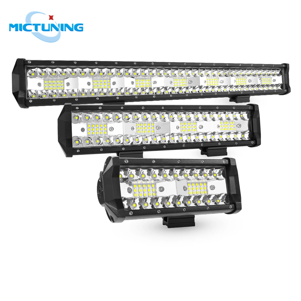 MICTUNING 7" 12'' 20'' Five Row LED Work Light Bar 36W 72W 126W Offroad Backup Combo Driving Reversing Lamp for ATV UTV SUV Boat
MICTUNING 7" 12'' 20'' Five Row LED Work Light Bar 36W 72W 126W Offroad Backup Combo Driving Reversing Lamp for ATV UTV SUV Boat