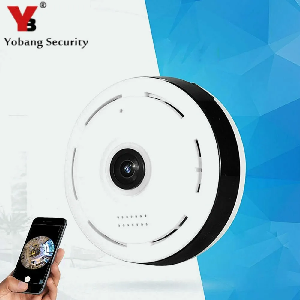 Yobang Security Wireless IP Camera 360 View Panoramic Fish-eye WiFi Support SD Card 960P Smart Security CCTV Camera Night Vision
Yobang Security Wireless IP Camera 360 View Panoramic Fish-eye WiFi Support SD Card 960P Smart Security CCTV Camera Night Vision