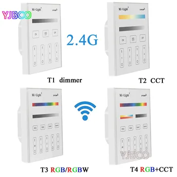 Mi light 2.4G T1/T2/T3/T4 4-Zone Smart Touch Panel led Dimmer Controller for RGB/RGBW/CCT Brightness led strip,AC220V
Mi light 2.4G T1/T2/T3/T4 4-Zone Smart Touch Panel led Dimmer Controller for RGB/RGBW/CCT Brightness led strip,AC220V