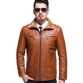 KUYOMENS Business Casual Fur Clothing Mens PU Jackets &Coat Men's Faux Leather Jackets Winter Thicken Leather Jacket and Coat
KUYOMENS Business Casual Fur Clothing Mens PU Jackets &Coat Men's Faux Leather Jackets Winter Thicken Leather Jacket and Coat