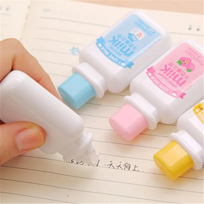 24 pcs/lot Cute milk bottle shape correction tape set for student kawaii material escolar stationery school supplies
24 pcs/lot Cute milk bottle shape correction tape set for student kawaii material escolar stationery school supplies