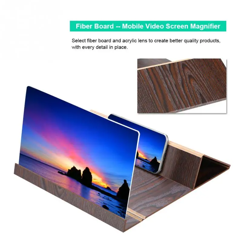New 12 inch mobile phone screen magnifying glass 3D HD video amplifier folding long expander bracket video bicycle car bracket
New 12 inch mobile phone screen magnifying glass 3D HD video amplifier folding long expander bracket video bicycle car bracket