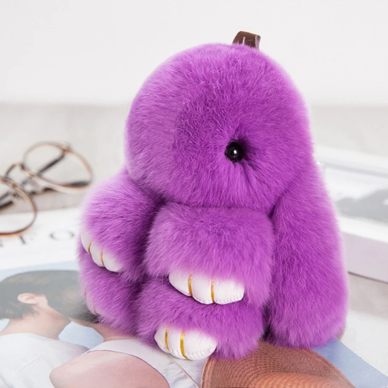 Fancy&Fantasy 18CM Fluffy Bunny Keychain Rabbit Key Chain Fur Woman Handbag Bag Keyring Pom Pom Car Pendant Key Ring Holder
Fancy&Fantasy 18CM Fluffy Bunny Keychain Rabbit Key Chain Fur Woman Handbag Bag Keyring Pom Pom Car Pendant Key Ring Holder