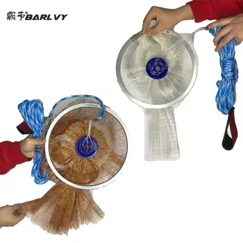 Aluminum ring USA cast nets 2.4m-4.2m easy throw fly fishing net tool small mesh outdoor hand throw catch fish network
Aluminum ring USA cast nets 2.4m-4.2m easy throw fly fishing net tool small mesh outdoor hand throw catch fish network
