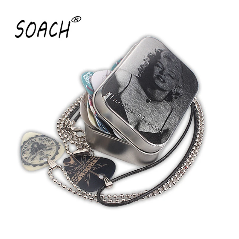 SOACH 50pcs / lot 0.46mm 0.71mm 1.0mm Kit Bass Guitar Picks Plectrums Accessories Musical Instrument
SOACH 50pcs / lot 0.46mm 0.71mm 1.0mm Kit Bass Guitar Picks Plectrums Accessories Musical Instrument