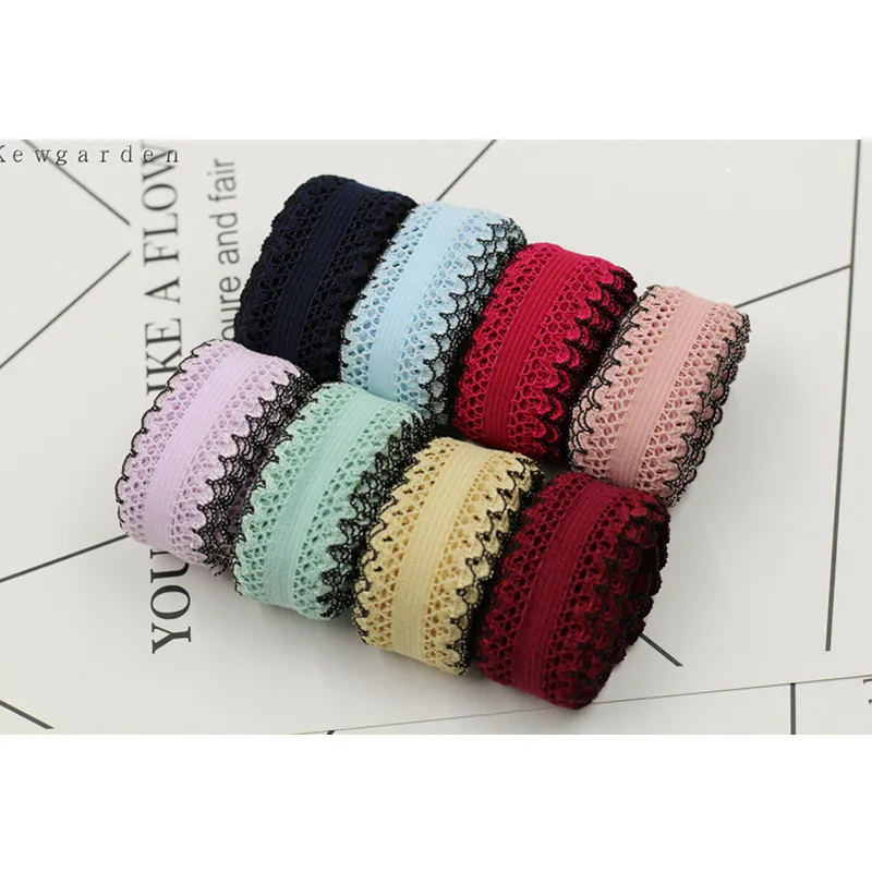 25mm 2.5cm Laciness elastic ribbon DIY bowknot accessories Satin ribbons handmade riband tape 6y/lot
25mm 2.5cm Laciness elastic ribbon DIY bowknot accessories Satin ribbons handmade riband tape 6y/lot