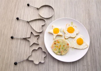 4Pcs/Lot Stainless Steel Fried Egg Mold Pancake Mould Kitchen Tools Pancake Eggs Ring Cooking Hamburger Mold Sandwich tools
4Pcs/Lot Stainless Steel Fried Egg Mold Pancake Mould Kitchen Tools Pancake Eggs Ring Cooking Hamburger Mold Sandwich tools