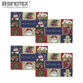 Christmas Placemats Set of 4 Pieces Nature Cotton Polyester Santa Claus Snowman Xmas Tree Printed Coffee Kitchen Coaster Pads
Christmas Placemats Set of 4 Pieces Nature Cotton Polyester Santa Claus Snowman Xmas Tree Printed Coffee Kitchen Coaster Pads