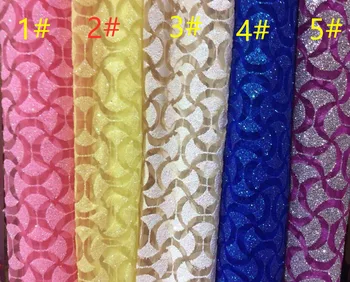 High quality sequins shiny piece French mesh bottom lace African Nigerian tulle lace for dress ladies skirt clothing
High quality sequins shiny piece French mesh bottom lace African Nigerian tulle lace for dress ladies skirt clothing