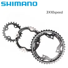 Shimano Deore M610 3x10 Velocidade MTB Manivela Pedaleira 42-32-24T Original 30 s Coroa Bicicleta Mountain Bike 42 T & & 32 T & 24 T(China)
