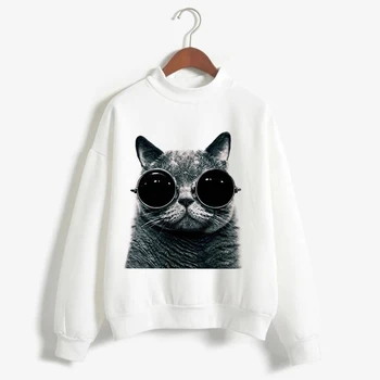 Cute Cat Print Hoodies Women Turtleneck Pullovers Clothes Kawaii White Winter 2018 Female Sweatshirt Loose Casual M L XL XXL
Cute Cat Print Hoodies Women Turtleneck Pullovers Clothes Kawaii White Winter 2018 Female Sweatshirt Loose Casual M L XL XXL