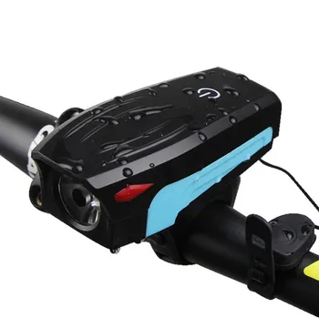 Ultra Bright Touch on Bicycle Lights T6 USB Charging Flashlight Bike Horn Light Headlight Cycling Multifunction 130db Horn Bell
Ultra Bright Touch on Bicycle Lights T6 USB Charging Flashlight Bike Horn Light Headlight Cycling Multifunction 130db Horn Bell