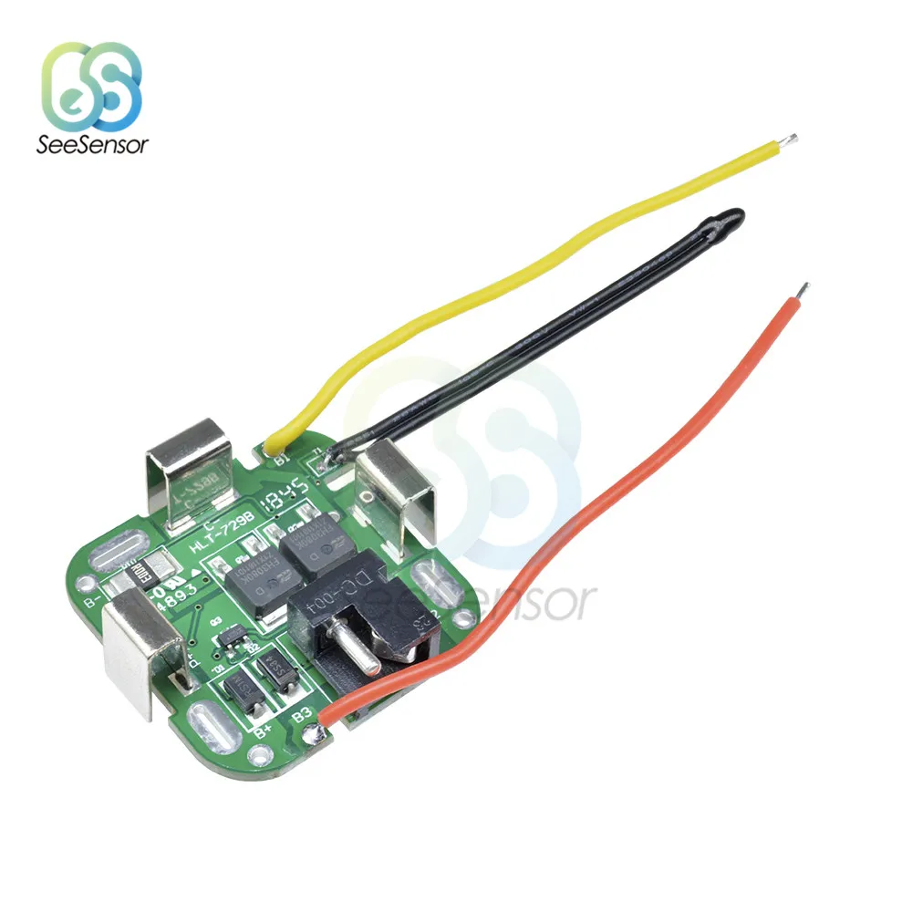 14.8V 18650 Li-ion Lithium Battery Charging Board Charger Module 4 Strings Battery Cell Charging BMS
14.8V 18650 Li-ion Lithium Battery Charging Board Charger Module 4 Strings Battery Cell Charging BMS