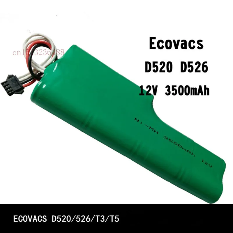 12V 3500mAh NI-MH Replacement Battery pack SC for Ecovacs Deebot D520 D526 sweeper robot t3 T5 Vacuum Cleaner Battery
12V 3500mAh NI-MH Replacement Battery pack SC for Ecovacs Deebot D520 D526 sweeper robot t3 T5 Vacuum Cleaner Battery