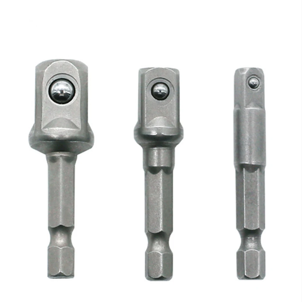 Socket Adapter For Electric Drill Drill Bits Extension Set Drill Supplies 3 Pcs High Speed High Carbon Steel Nut Driver
Socket Adapter For Electric Drill Drill Bits Extension Set Drill Supplies 3 Pcs High Speed High Carbon Steel Nut Driver