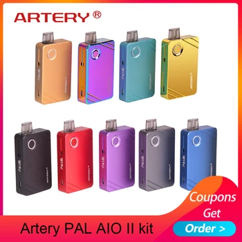New color kit vape Artery Pal AIO 2 Kit 1000mah with 3ml tank pod suit 1.0ohm/mesh 0.6ohm coils MTL Vape upgrade Artery Pal kit
New color kit vape Artery Pal AIO 2 Kit 1000mah with 3ml tank pod suit 1.0ohm/mesh 0.6ohm coils MTL Vape upgrade Artery Pal kit