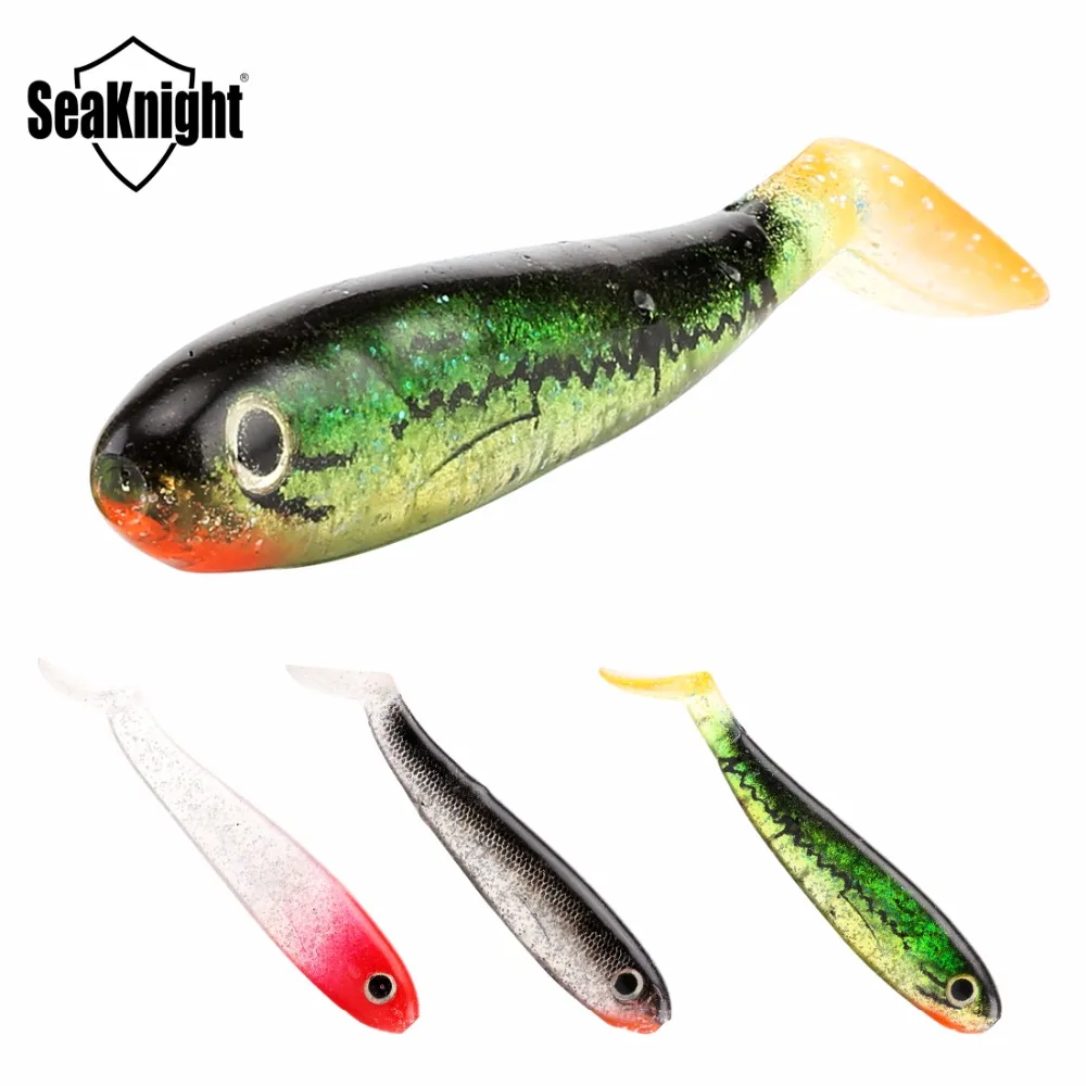 2017 SeaKnight Brand SL013 Soft Fishing Lure 18Pcs/Lot 7.4g 76mm 3in Artificial Soft Baits T-Tail Wobbler Lure With 3D Eyes
2017 SeaKnight Brand SL013 Soft Fishing Lure 18Pcs/Lot 7.4g 76mm 3in Artificial Soft Baits T-Tail Wobbler Lure With 3D Eyes