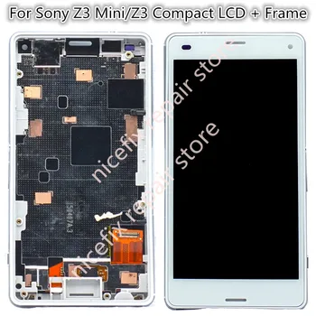 100% Tested For Sony Xperia Z3 Compact LCD Display Touch Screen Digitizer Assembly For 4.6" Sony Z3 mini D5803 D5833 LCD LCD
100% Tested For Sony Xperia Z3 Compact LCD Display Touch Screen Digitizer Assembly For 4.6" Sony Z3 mini D5803 D5833 LCD LCD