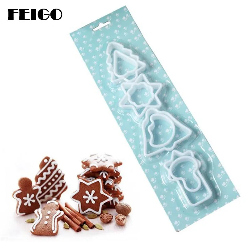 FEIGO 1 Set Cookies Mold Biscuits Desserts Paste Cutters DIY Hearts Round Square Tree Jingerbreadmen Moulds Cake Decoration F195
FEIGO 1 Set Cookies Mold Biscuits Desserts Paste Cutters DIY Hearts Round Square Tree Jingerbreadmen Moulds Cake Decoration F195