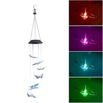 LED Solar Butterfly Wind Chime Light Color Changing Hanging Lamp Home Decor
LED Solar Butterfly Wind Chime Light Color Changing Hanging Lamp Home Decor