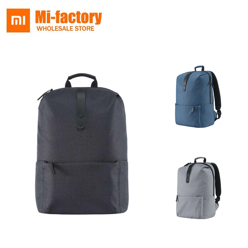 Original Xiaomi Mi Preppy Style Boy Girl Backpack Students School Bag 15.6 inch Laptop Computer Bag Water Resistant
Original Xiaomi Mi Preppy Style Boy Girl Backpack Students School Bag 15.6 inch Laptop Computer Bag Water Resistant